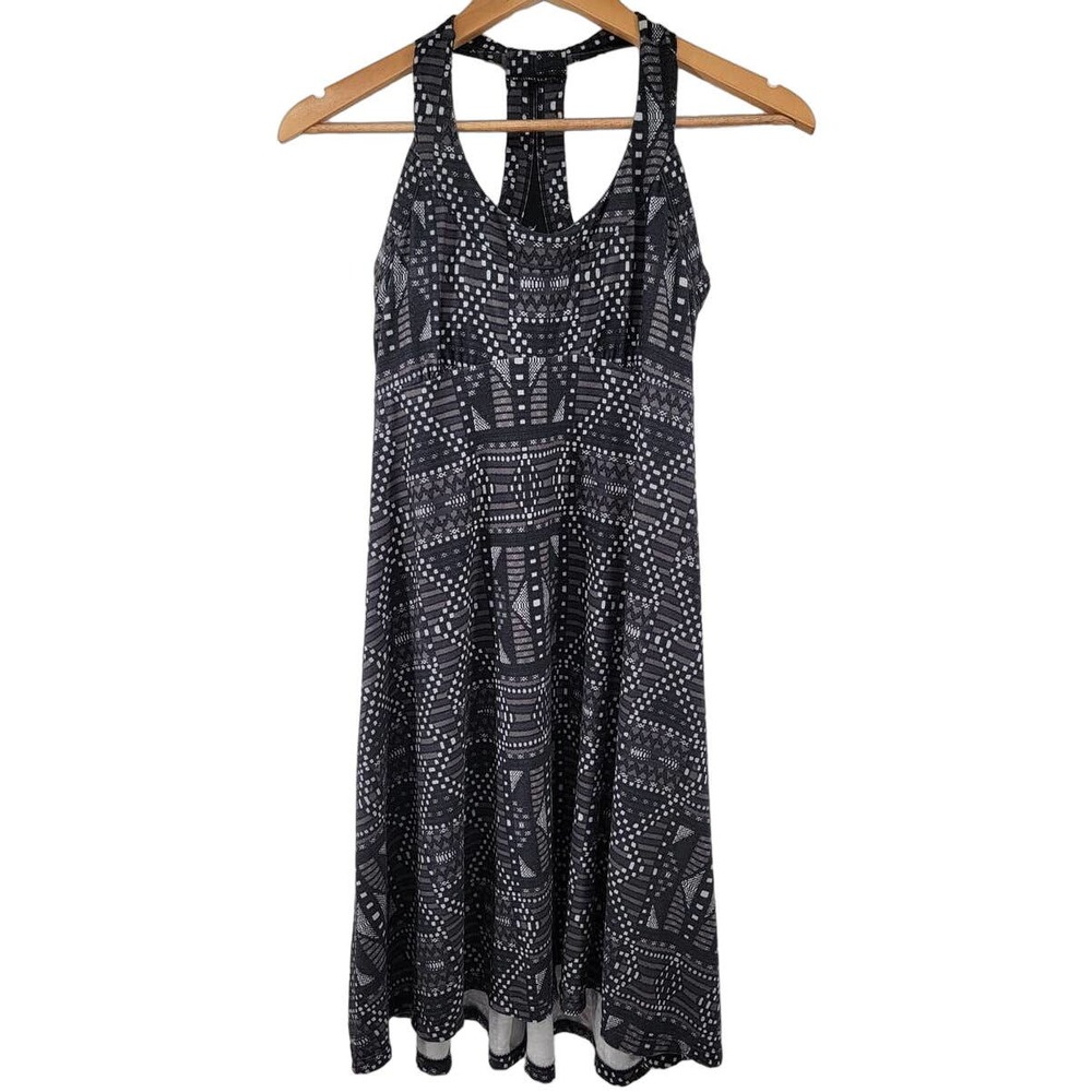 PrAna Recycled Polyester Geometric Print‎ Mini Dress Small